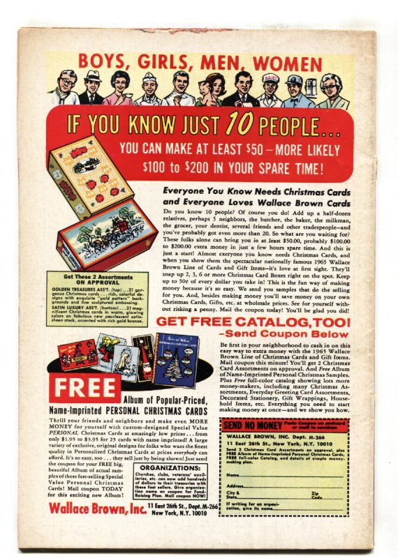 HAWKMAN #9-dc silver-age-1965-ATOM appears FN-