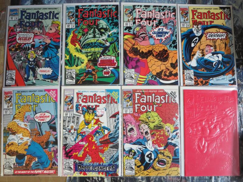 Fantastic Four 52 Issue Lot  #347-416 Mixed (1990-96) Spider-Man Hulk Dr Doom+++