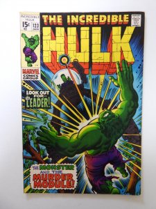 The Incredible Hulk #123 (1970) VF+ condition