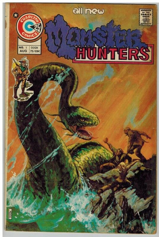 MONSTER HUNTERS 1 G-VG Aug. 1975 