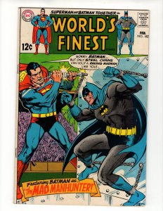 WORLD'S FINEST #182 Superman Batman Silver Age DC