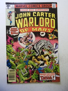 John Carter Warlord of Mars #1 (1977) VF- Condition