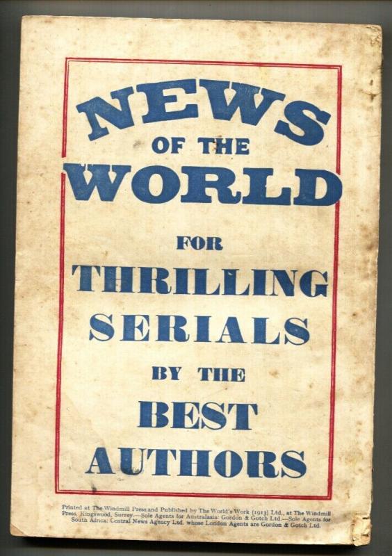 Tales of Wonder #1 June 1937 Robot cover-Rare BRITISH pulp