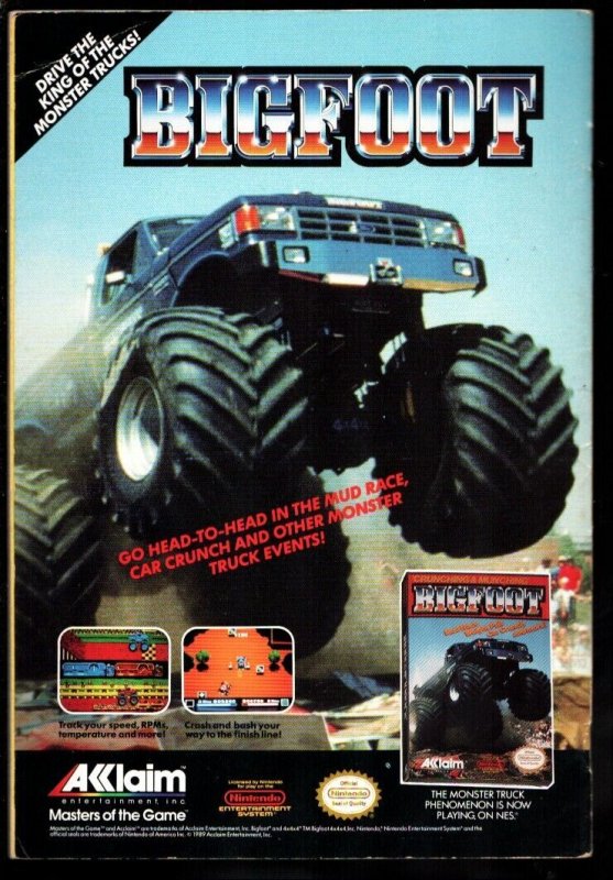 Super Mario Bros Comic #4 1990- Valiant-Video game comic-Shark cover-FN/VF