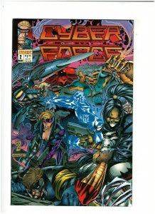 Cyberforce #2 NM- 9.2 Image Comics 1993 Marc Silvestri