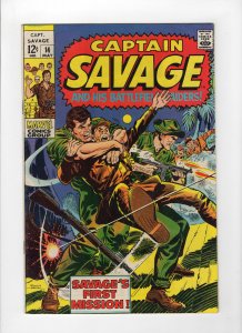 Capt. Savage and His Battlefield Raiders #14 (May 1969, Marvel) - Very Fine 