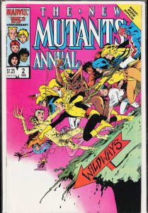 The New Mutants Annual #2 (1986) New Mutants [Key Issue]