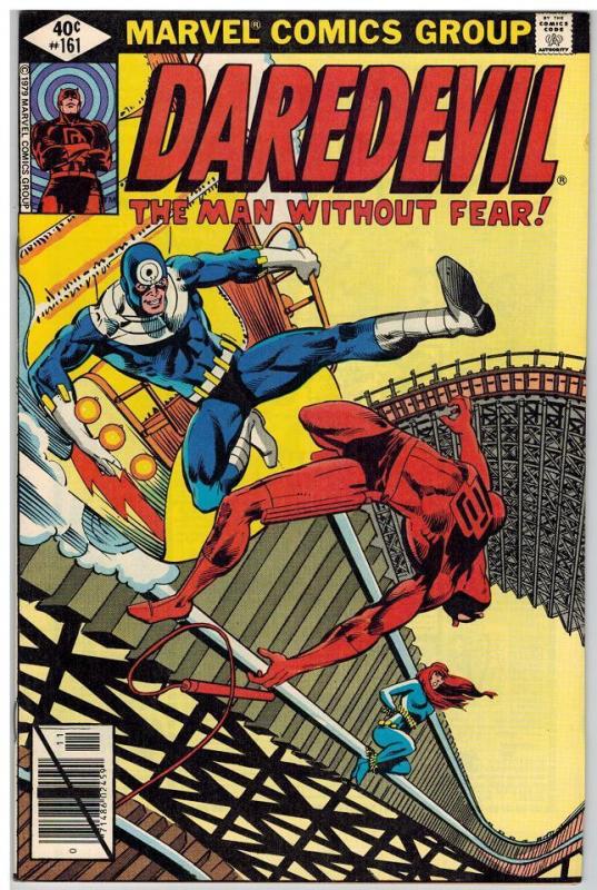 DAREDEVIL 161 VF-NM Nov. 1979 SCARCER Bullseye COMICS BOOK