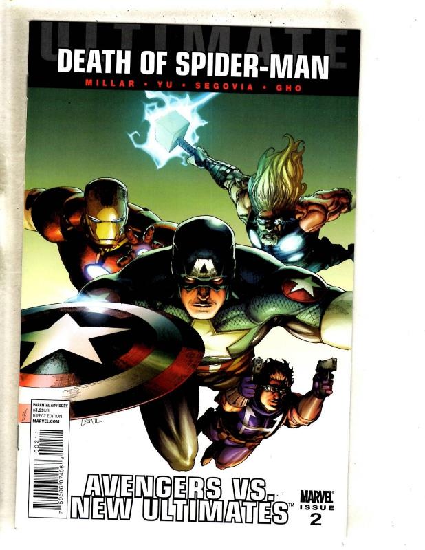 11 Comics Ultimate Death Of Spider-Man 1 2 3 4 5 6 Ultimates 1 War 1 2 3 4 CJ9