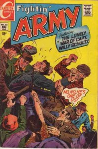 Fightin' Army #88 FAIR ; Charlton | low grade comic Lonely War Capt. Willy Shult