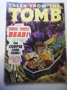 Tales from the Tomb Vol 1 #7 PR Cond cover detached, book length spine split