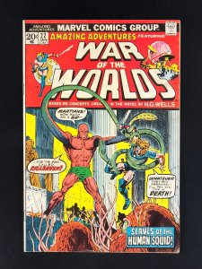 Amazing Adventures #22 (1974) VG- Featuring War Of The Worlds & Killraven