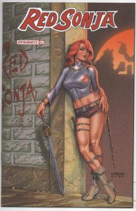 RED SONJA #25 B, NM, She-Devil, Vol 5, Linsner, 2019 2020, more RS in store