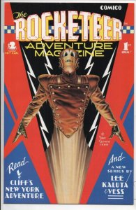 ROCKETEER ADVENTURES #2, NM-,  Dave Stevens, Bettie Page, Betty, 1988