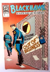 Blackhawk #6 (1989) DC Comics 1st Print Comic Book
