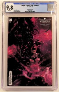 Knight Terrors: First Blood #1 (2023) CGC 9.8 Mattina Variant Cover
