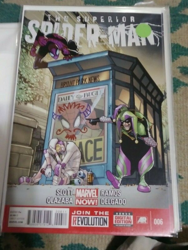SUPERIOR Spider-Man  # 6 2013  MARVEL DOCTOR OCTOPUS   JESTER & SCREWBALL