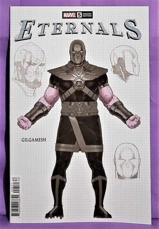 ETERNALS #5 Esad Ribic Gilgamesh Design Variant Cover (Marvel 2021)