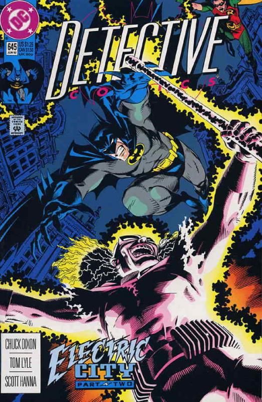 Detective Comics #645 VF/NM; DC | save on shipping - details inside