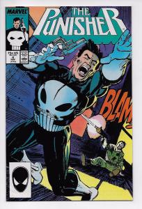 The Punisher #4 - 1st Appearance of Microchip (Marvel, 1987) - VF+