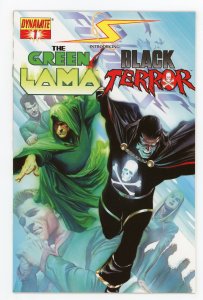 Project Superpowers #1 Alex Ross Dynamite Green Lama Black Terror NM