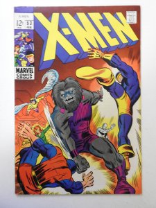 The X-Men #53 (1969) VG+! Small stain bottom front cover, tape on bottom spine