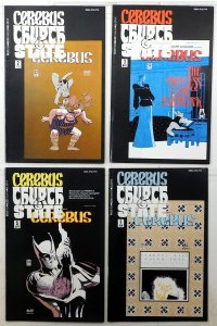 Cerebus Church & State Lot 4 #2, 3, 5, 9 1991 Reprints 52, 53, 55, 59 Comics