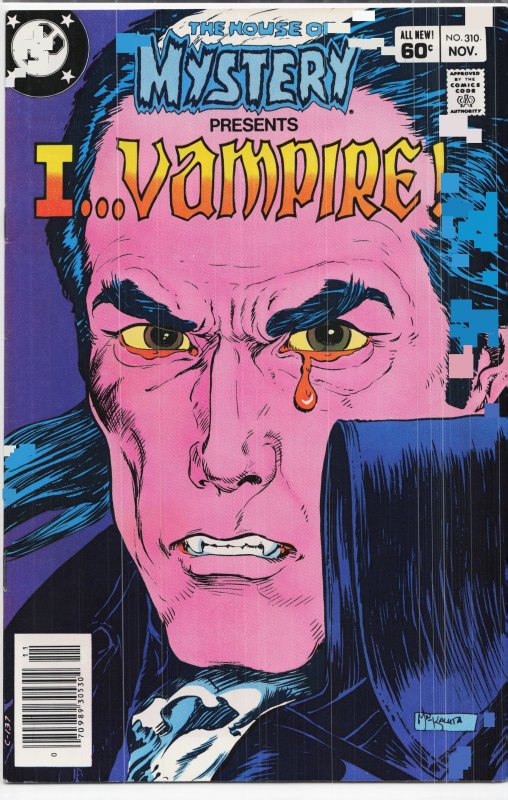 House of Mystery #310 (1982) I... Vampire!