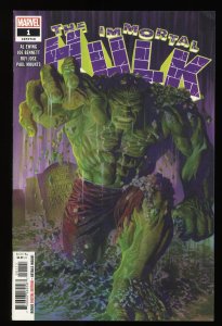 Immortal Hulk #1 1st print Alex Ross cover!