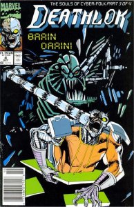 Deathlok (2nd Series) #4 (Newsstand) VF/NM ; Marvel