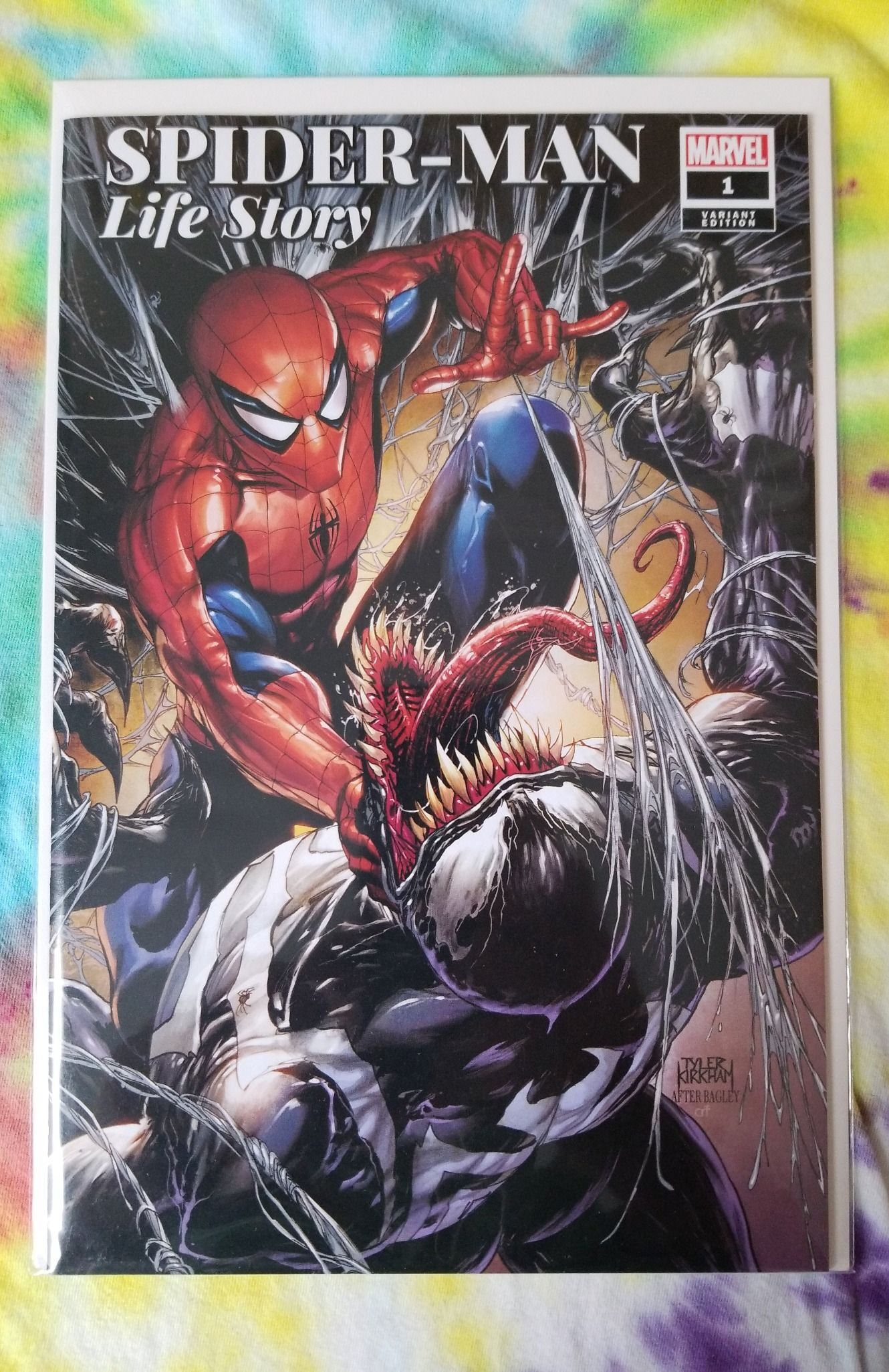 Spider Man Life Story 1 Sonnys Comics Kirkham Variant Cover A 2019 Nm Comic Books 7583