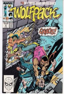 WOLFPACK #9, VF/NM, Kyle Baker, Marvel Comics 1988 1989 more Marvel in store