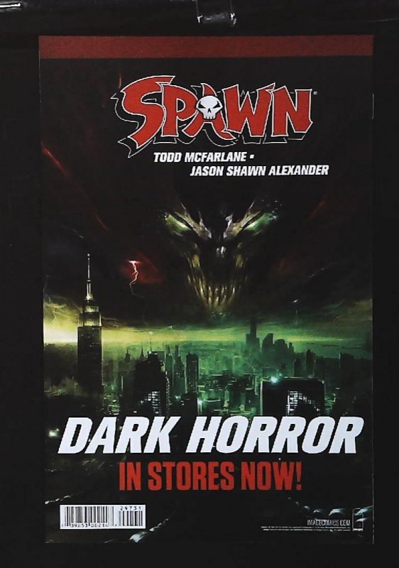 Spawn #297, Black & White, Image, 2019