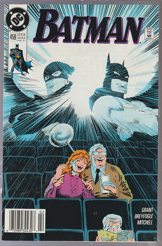 BATMAN #459 - 1991 - DC COMIC - BAGGED & BOARDED