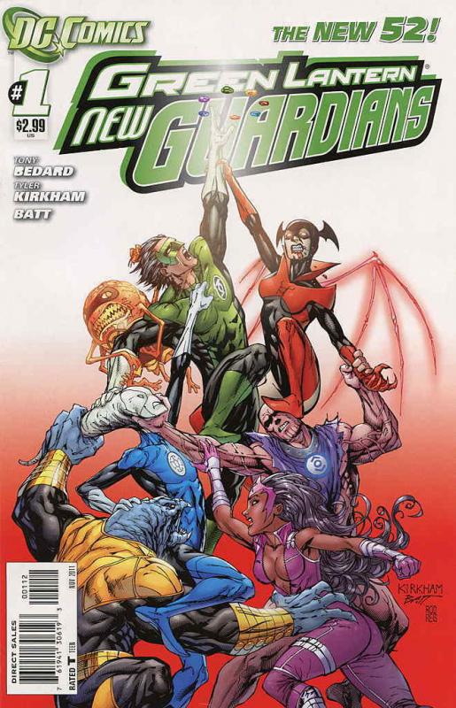 Green Lantern: New Guardians #1 (2nd) VF/NM; DC | save on shipping - details ins