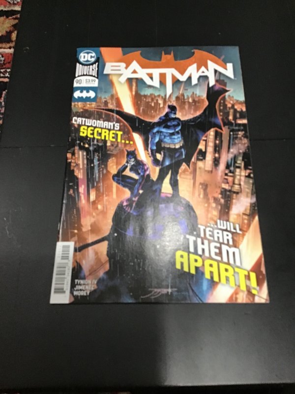 Batman #90 (2020) cat woman cover! 1st Designer Joker! Harley Quinn! NM+ Wow!