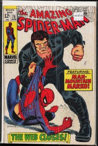 The Amazing Spider-Man #73 (1969) Spider-Man [Key Issue]