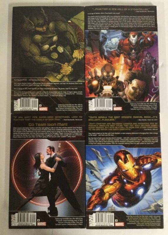 Invincible Iron Man HC 1-11 Lot NM Near Mint Collects 1-33 500-527 Marvel Comics