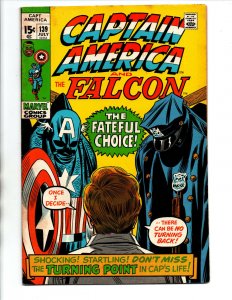 Captain America #139 - Fateful Choice - 1971 - FN/VF