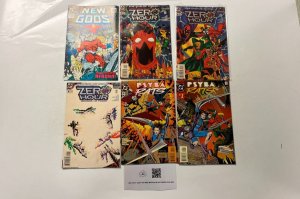 6 DC Comics Zero Hour #1 3 4 Psyba Rats #1 2 New Gods #19 21 JW15