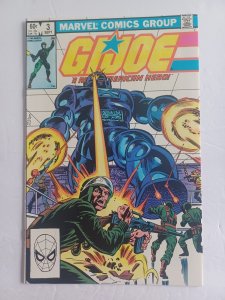 G.I. Joe A Real American Hero #3 - 1982 - NM