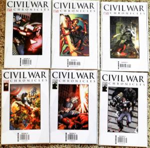 MARVEL CIVIL WAR CHRONICLES COLLECTION 1-12 HIGHER GRADE (CAPT. AMERICA MOVIE!!)