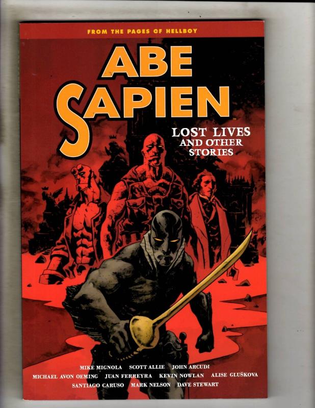 LOST LIVES & OTHER STORIES Abe Sapien V 9 Dark Horse Comics Graphic Novel J350