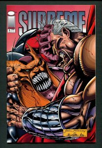 Supreme #5  / 9.6 NM+ / 1st Image Thor / August 1993