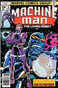 Machine Man #5 (1978) Machine Man