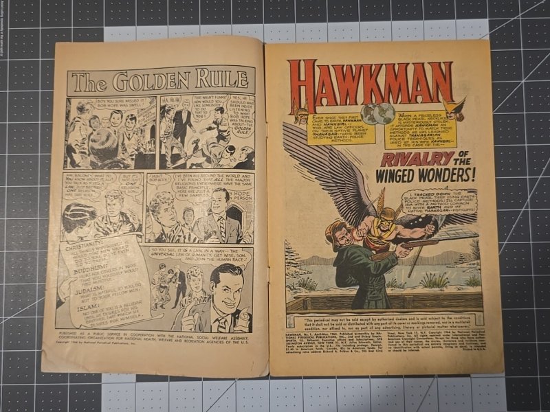 Hawkman #1 Apr-1964?- 1st Solo titled series featuring Hawkman DC Comics