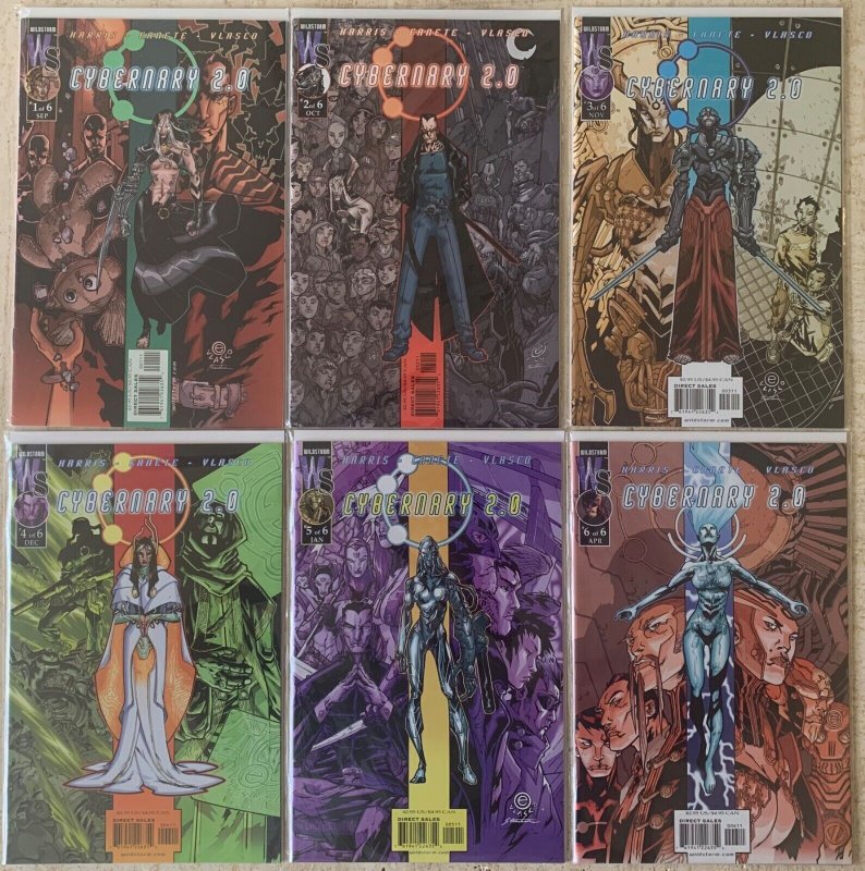 WILDSTORM LOT OF 36: THE PATRIOT 1-10, COUNTDOWN 1-8, CYBERNARY 2.0 1-6, MORE!