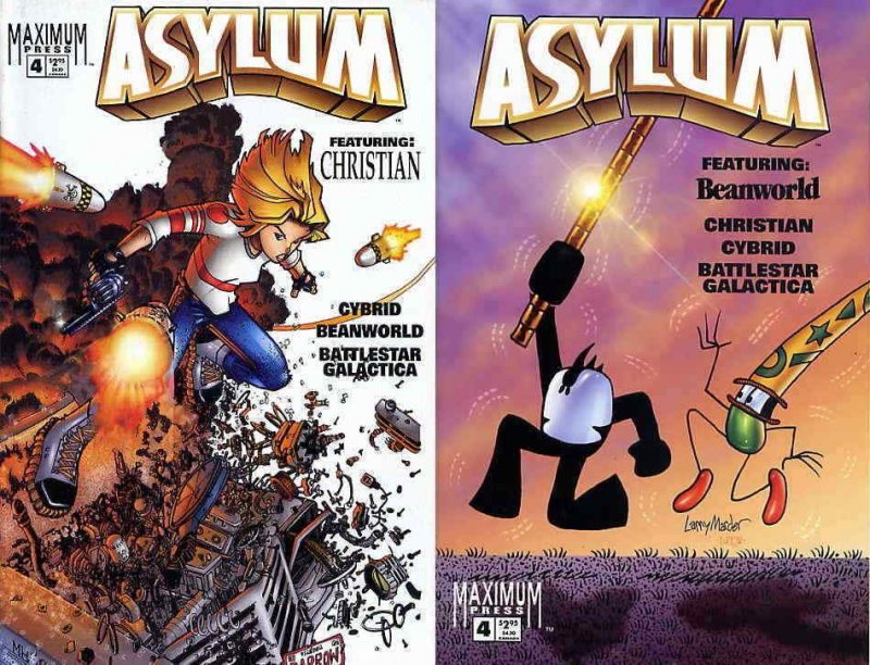 Asylum (Maximum) #4 VF; Maximum | Beanworld - we combine shipping 