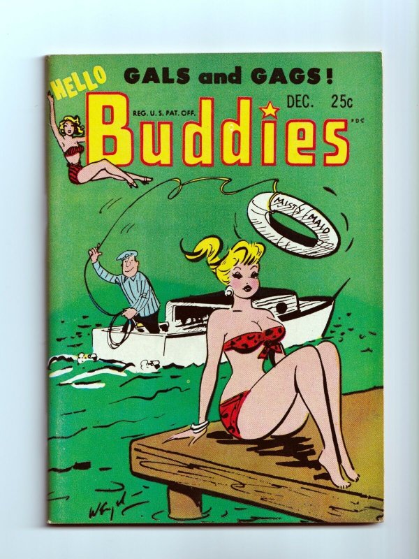 Hello Buddies #91 Unread Harvey Digest Comic Book 1959 VF