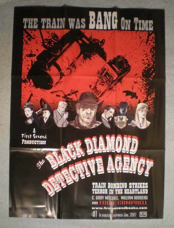 BLACK DIAMOND DETECTIVE AGENCY Promo Poster, 2007, Unused, more in our store